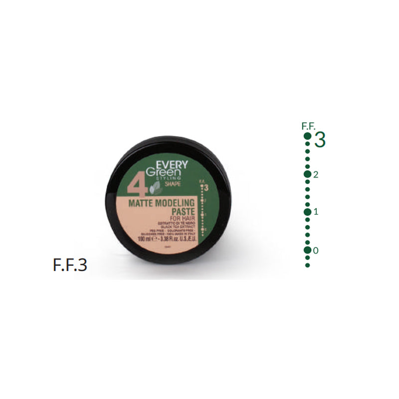 Every green STYLING -EV 4 Mat modelling paste cera opaca
