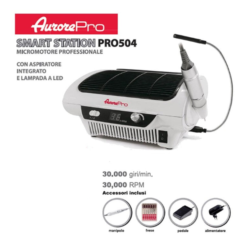 Aurore pro - fresa aspiratore smart station 504