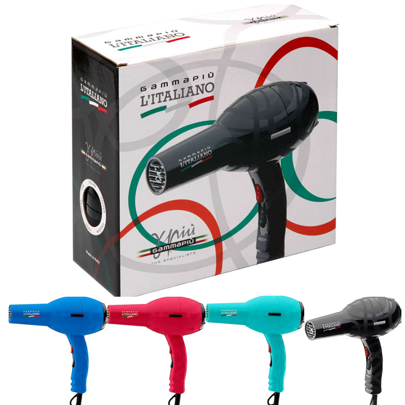 Gamma più l'italiano - asciugacapelli professionale phon 2000W
