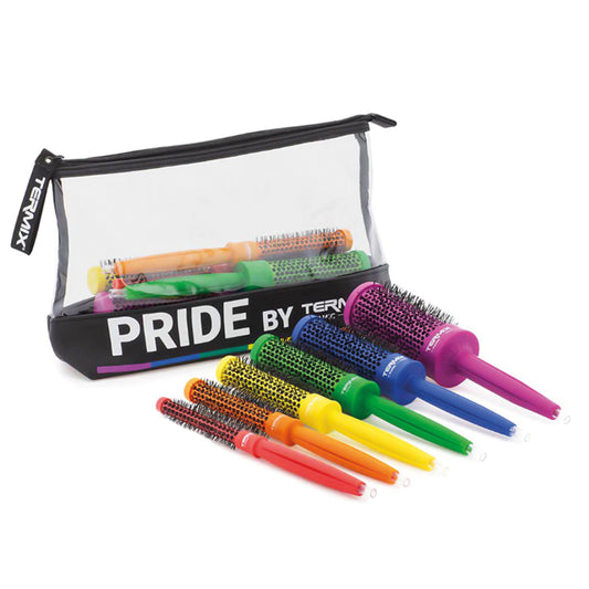 termix pride - kit 6 spazzole termiche