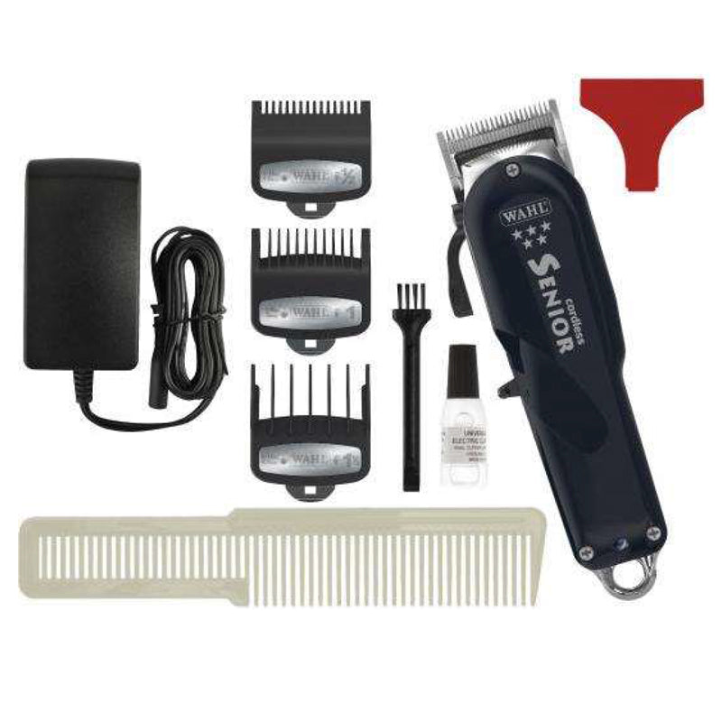 tagliacapelli senza filo in metallo con accessori