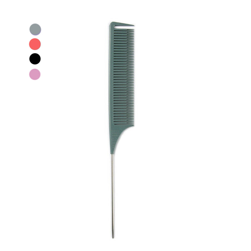 pettine a coda con spazi per meches