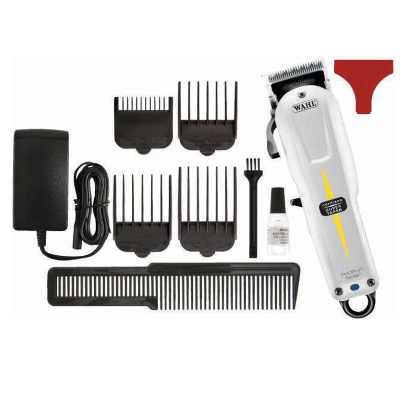 tagliacapelli senza filo con accessori